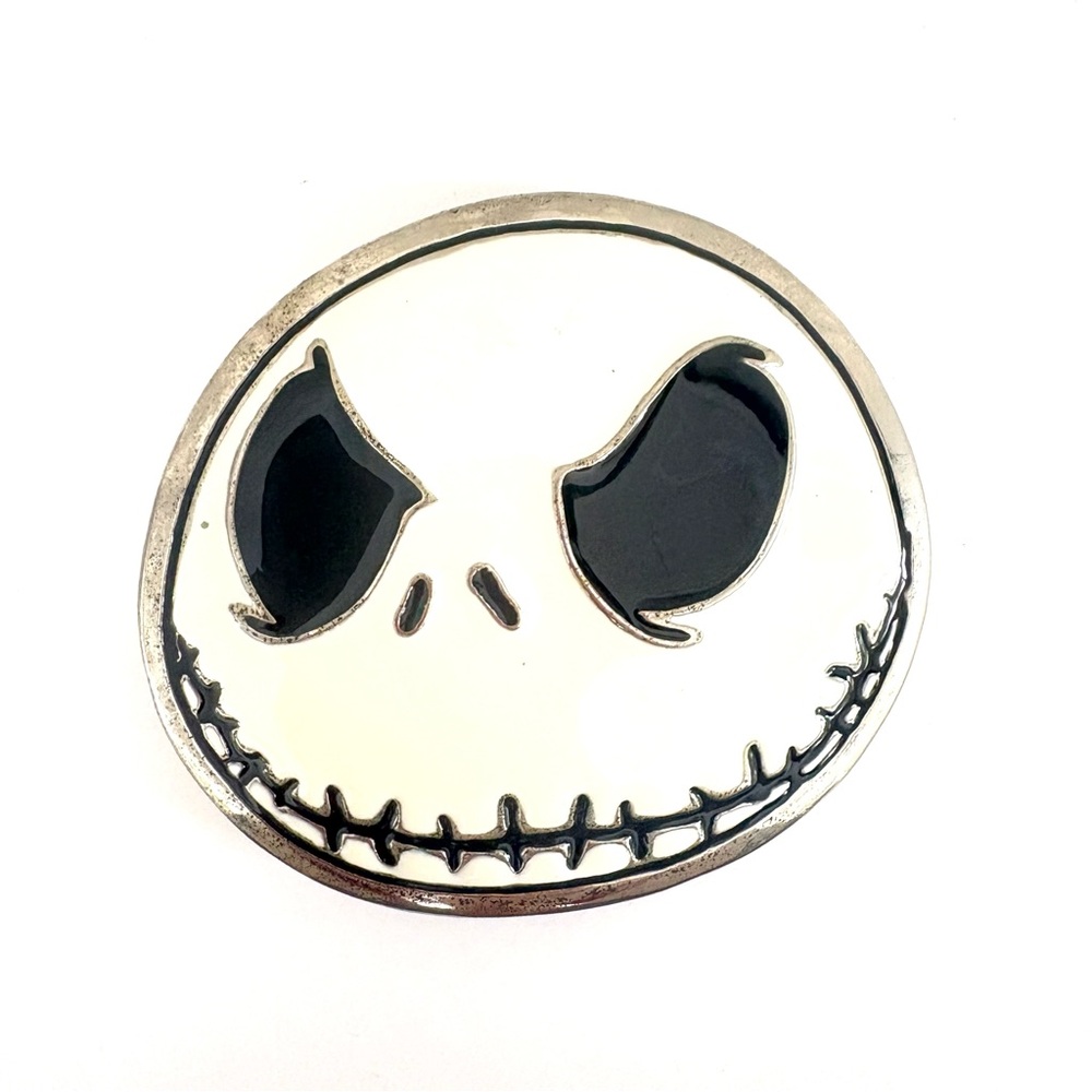 Vintage Disney Jack Skellington Enamel Belt
Buckle Nightmare Before Christmas